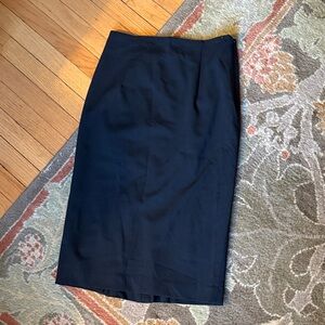 Banana Republic Classic Black Pencil Skirt